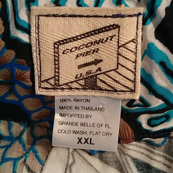 Hawaiian Style Mens Summer Shirt - Picture 3 of 5